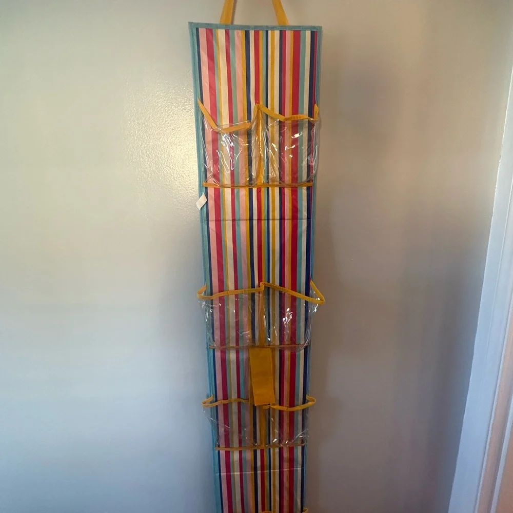 Hanging flip flop sandal or shoe storage organizer